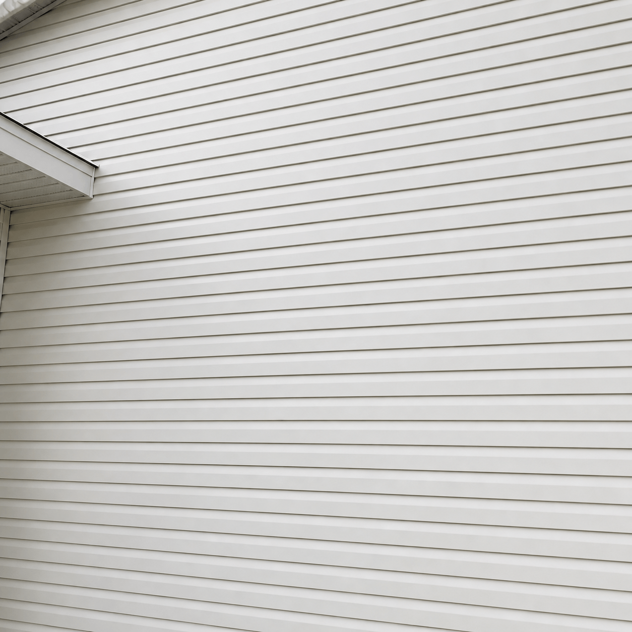 After photo of a Warrior Wash vinyl siding result
